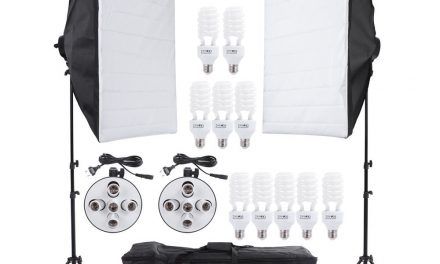 Kit de iluminación completo Andoer con bolsa de transporte